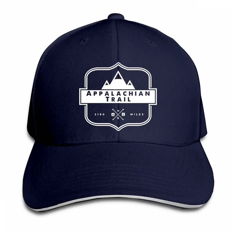 Appalachian Trails-на горных походах альпинизмом кемпинге в подарок hiker подарок бейсболка для мужчин и женщин Кепка для водителя грузовика - Цвет: 2-Navy