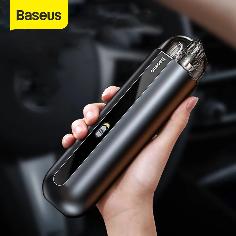 

Baseus Portable USB Car Vacuum Cleaner Wireless Auto Vaccum 5000Pa Suction Handheld Auto Mini Vacuum Cleaner For Home/Car/Office