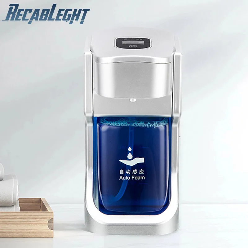 

Automatic Induction Foam Soap Dispenser Wall-Mounted Intelligent Sensor Bubble Machine ABS Soap Dispenser for Kitchen Bathroom