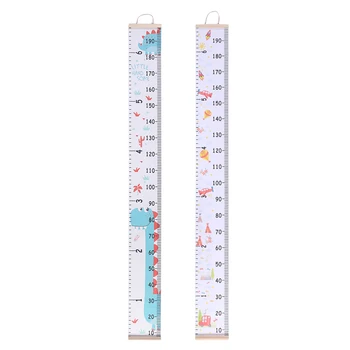 

Child Height Measure Ruler with Wide Scope of Application Simplicity Kids Wall Hanging Growth Chart Decor Sticker