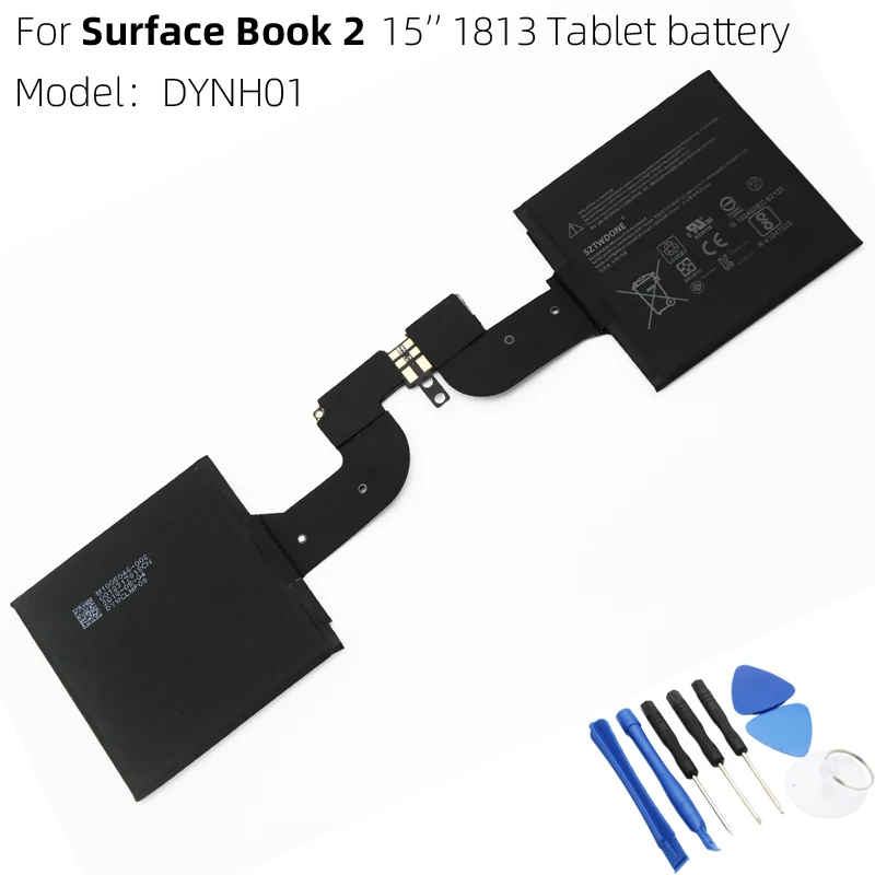 Аккумулятор SZTWDONE DYNH01 для планшета Microsoft Surface Book 2 15 дюймов улучшенная версия 1813 в 7