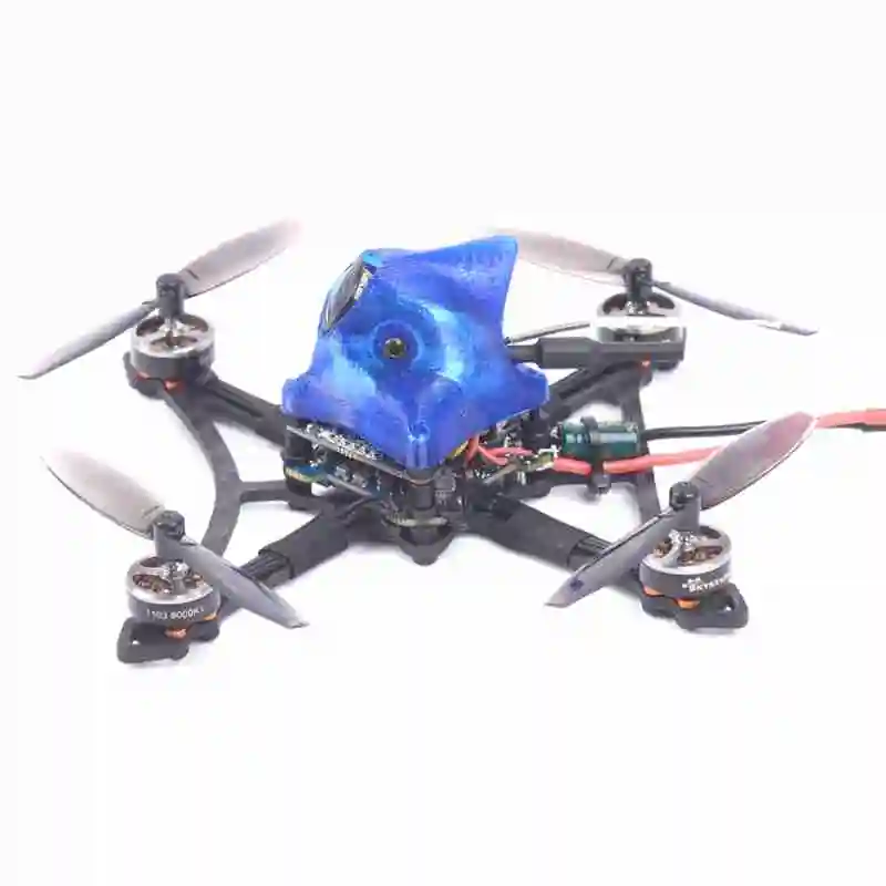 Skystars Piper 105 105 мм F4 OSD 3-4S 2,5 дюймов зубочистка FPV гоночный Квадрокоптер PNP BNF w/Runcam 2 камеры Радиоуправляемый Дрон самолет
