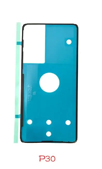 P30 2 шт./партия для huawei P20 mate 20 Pro задняя крышка батарейного отсека наклейка клейкая лента - Цвет: P30