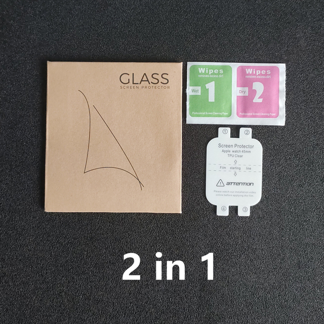 Screen Hydrogel Film For Apple Watch 7 41MM 45MM Soft Screen Protector For iWatch 7 TPU Protective Film Not Tempered Glass