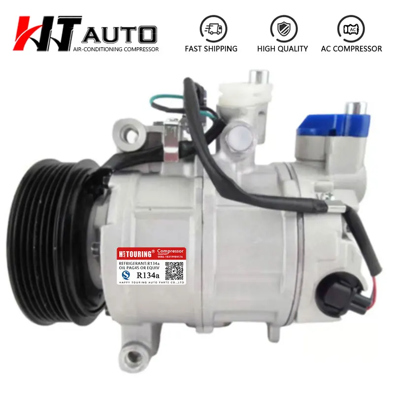 

New 6SAS14C Air AC Compressor for AUDI Q7 3.0 C7 2.5 A6 4M0820803M 447140-1511 4M0820803K 447140-0310 4471401511 4471400310