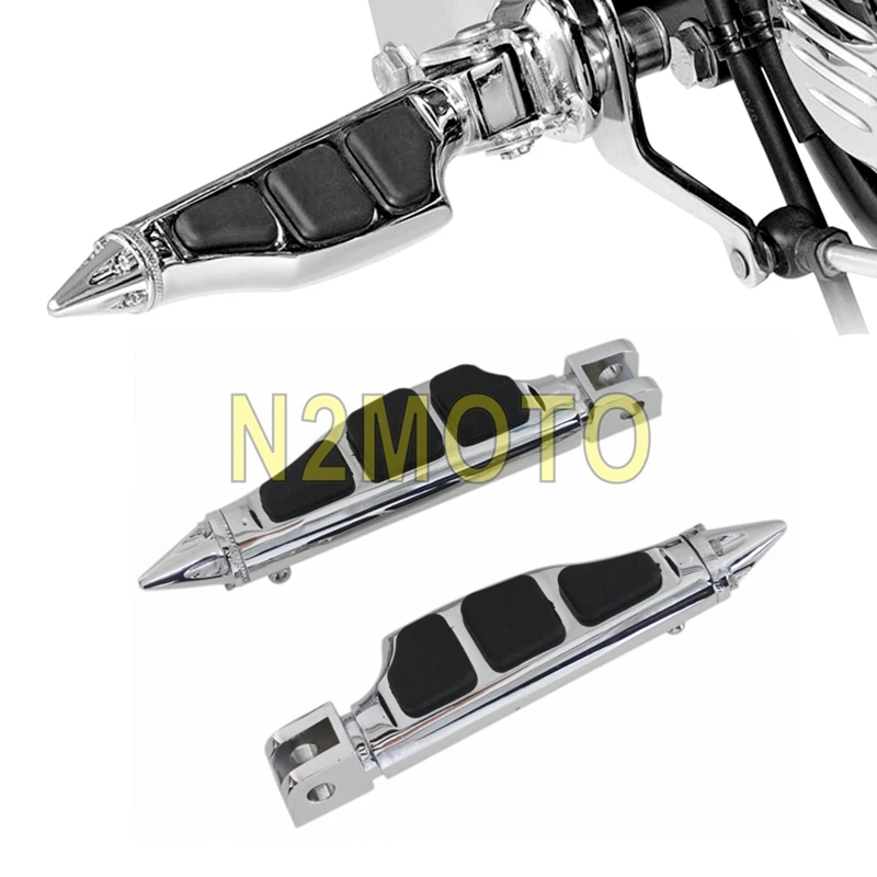 Хромированные стилеты для мотоциклов для Suzuki Boulevard M109R M50 M90 HONDA GL1800 2006-2013 Подножка для ног