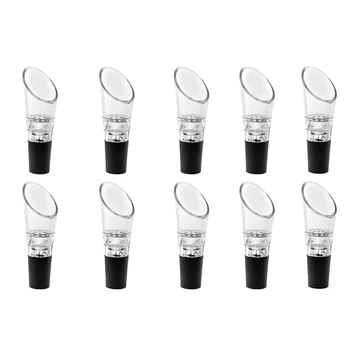 

10 Pack Wine Aerator Pourer,Spout Bottle Stopper Decanter Pourer Aerating Quick Decanter Spout