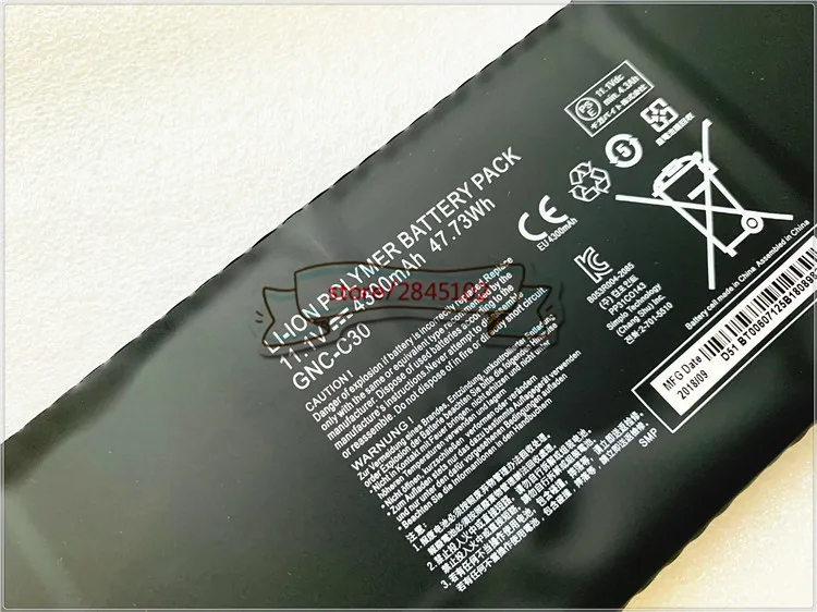 GYIYGY 11,1 V 4300 мА/ч, 47.73Wh GNC-C30 батарея для Gigabyte P34G V1, P34G V2, U24, U24F