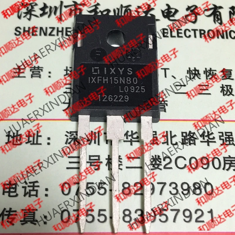 10 шт./лот и IXFH15N80-247 800V 15A