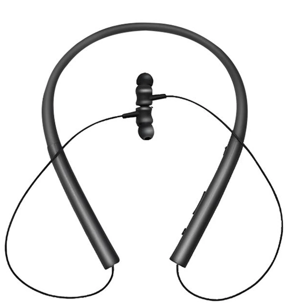 Bluetooth гарнитура, наушники, беспроводные стерео выдвижные Наушники, шейные спортивные наушники, глубокий бас для телефона с микрофоном 5,0