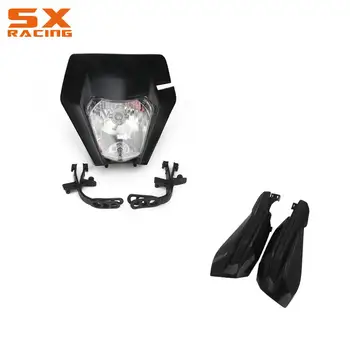

Motorcycle New 2019 Handguards Hand Handlebar Guards Headlight Headlamp For KTM XCW EXCF XCF XCW XC 150 250 300 2017 2018 2019
