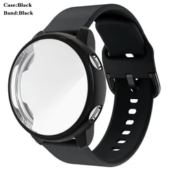 Silicone Smart Watchband Bracelet with Full Cover Case (2 - Pack) - Watch 4 40mm (4)