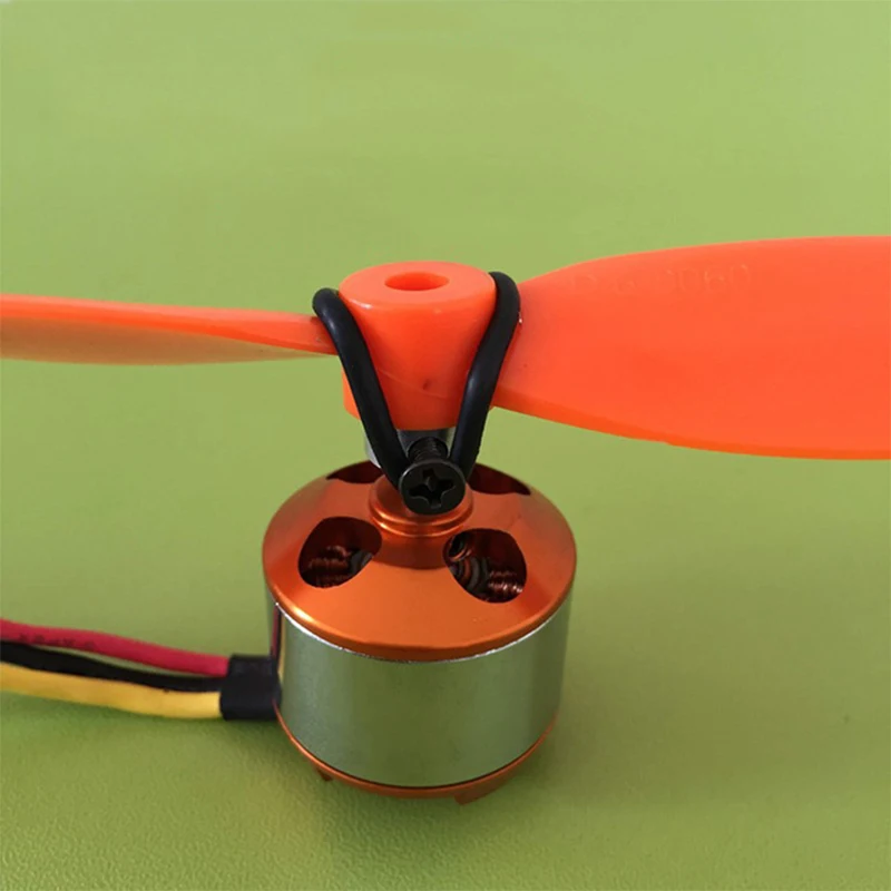 10 шт. Пропеллер для самолета 3 17 мм Опора адаптер экономия с винтами резиновые