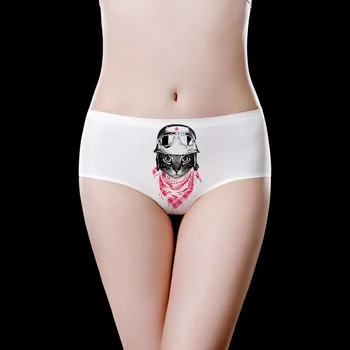 

Air Force Black Cat Printed Seamless Underwear Women Bulk