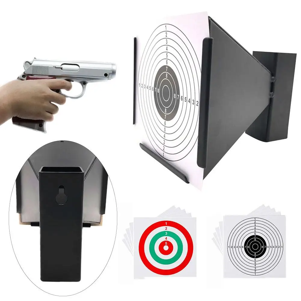 

Shooting Train Competitive Particle Collection Trap Box Mount Bracket With Shooting Target Cone Designed Available Wall Mounted