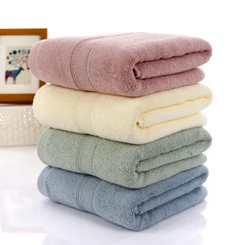 

100% Cotton Towels Soft Cotton Machine Washable Extra Large Bath Towel 70x140 cm Luxury Bath Sheet 4 Colors