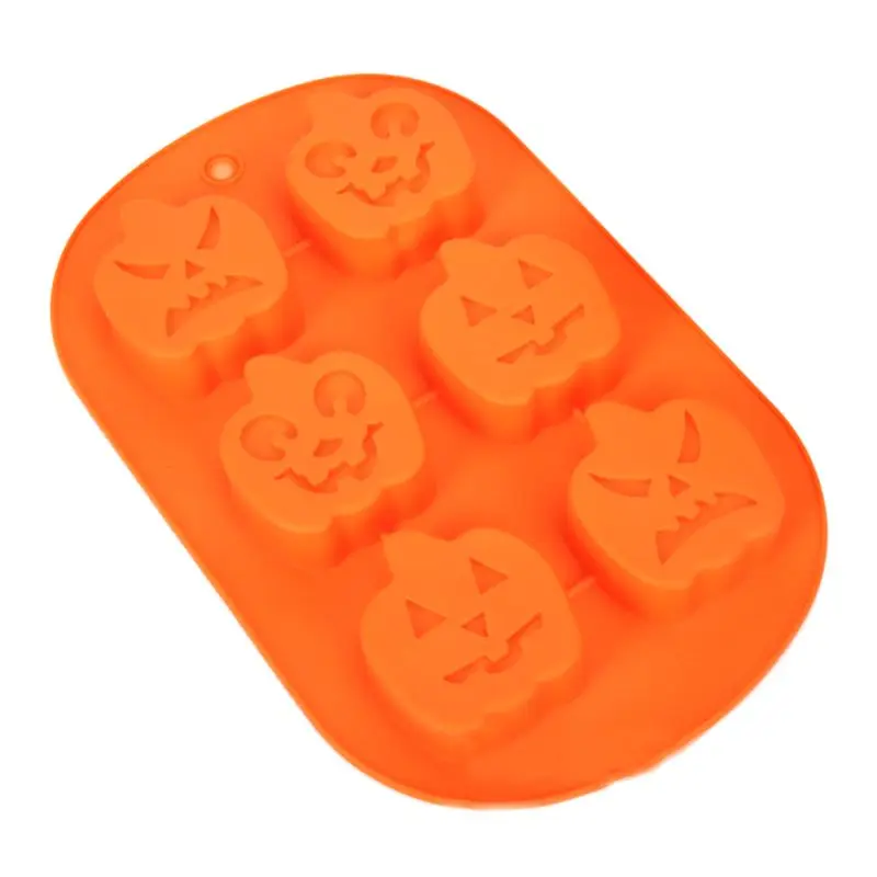 3 шт Хэллоуин силиконовые формы для выпечки идеально подходит для приготовления пудинга, кубика льда, шоколада PXPC