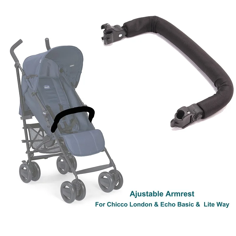 

2019 Baby Stroller Accessories Armrest For Chicco London , Echo Basic , Lite Way pushchair Accessories handrails