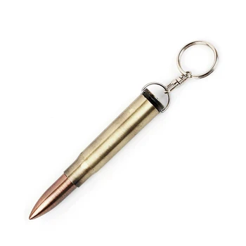 

Outdoor Life-saving Bullet Shape Keychain Light Hammer Ballpoint Pen EDC