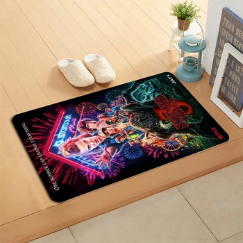 

New Arrival Stranger Things Doormat Home Mat Machine Made Anti Slip Carpet Living Room/Hallway Bath Mat Christmas Gift