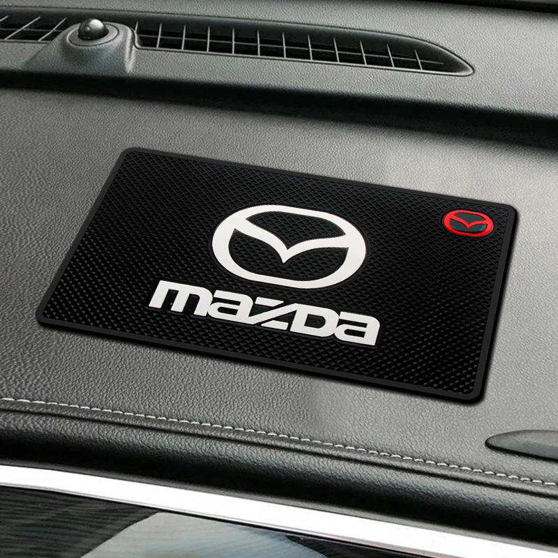 Car Anti-Slip Mat Pad Rubber Mobile Sticky Dashboard Phone Stand Non-Slip For Mazda 3 Axela 2 Speed 6 Atenza MX5 323 CX5 CX3 | Автомобили