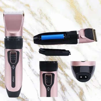 

Rechargeable Hair Clipper Pet Professional Hair Trimmer Nail Grinding USB Dog Hair Clipper Grooming Shaver Set Pets Haircut Tool
