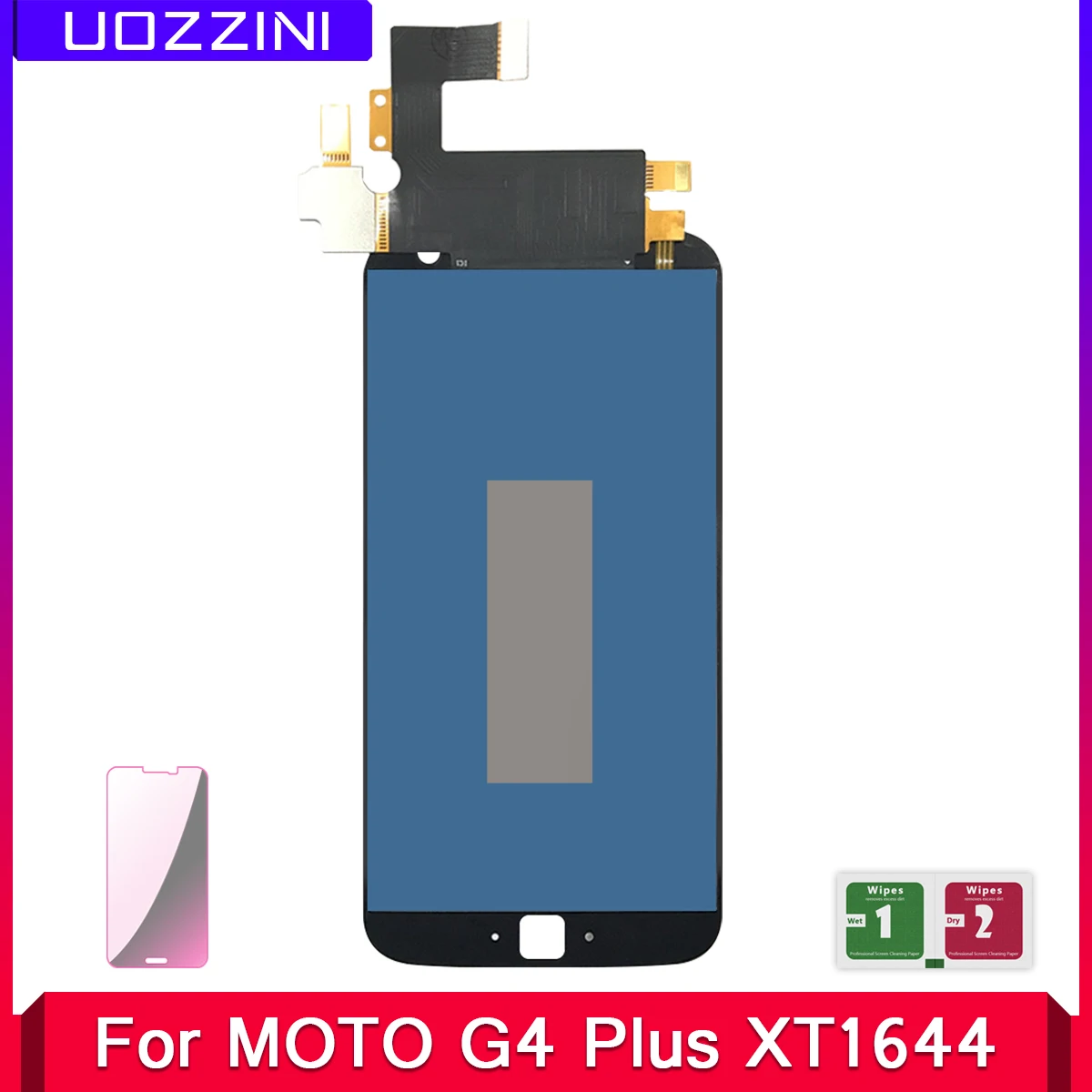 10 шт./партия lcd s для Motorola Moto G4 Plus XT1644 XT1642 AAA класс lcd дисплей кодирующий преобразователь сенсорного экрана в сборе