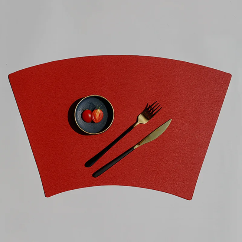 Waterproof drink coasters Eco-Friendly placemat table mat kitchen table cup mat table placemats Insulation Non-Slip Placema