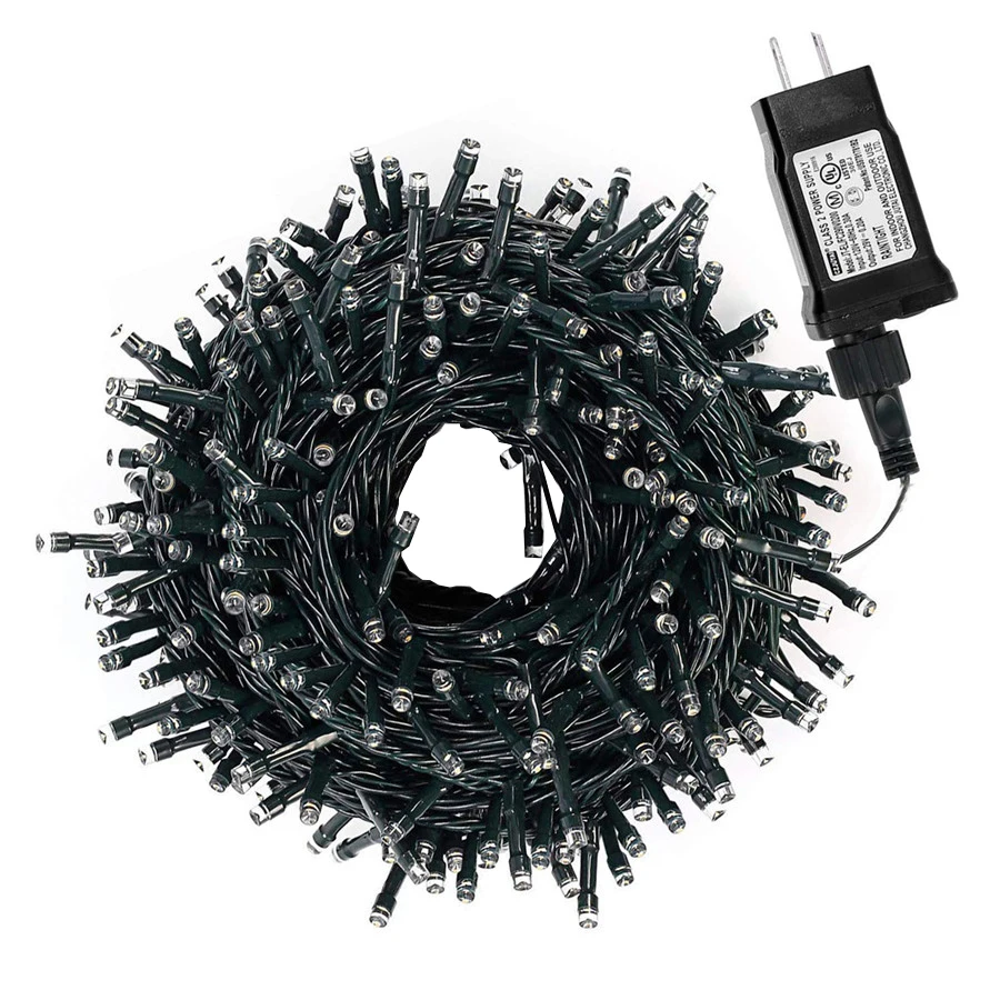 Thrisdar DC24V 100 м 800 светодиодный Рождественский Сказочный светильник, уличный водонепроницаемый светильник для праздника, Рождества, свадьбы, вечеринки, гирлянда, светильник