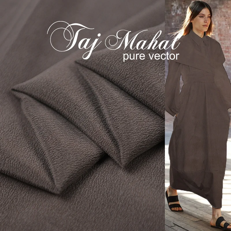 19 Осенняя Новинка 135 см в ширину 17momme шелк песок стиральная Марка крепдешин ткань для женщин платье Ткань Diy шитье распродажа