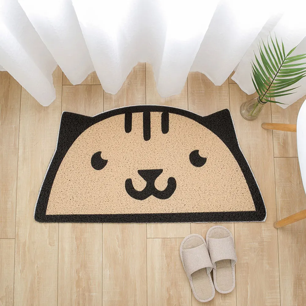 45*90 см Мультяшные коврики для ванной комнаты с рисунком кота, кухонные коврики, коврики для гостиной, Противоскользящие коврики