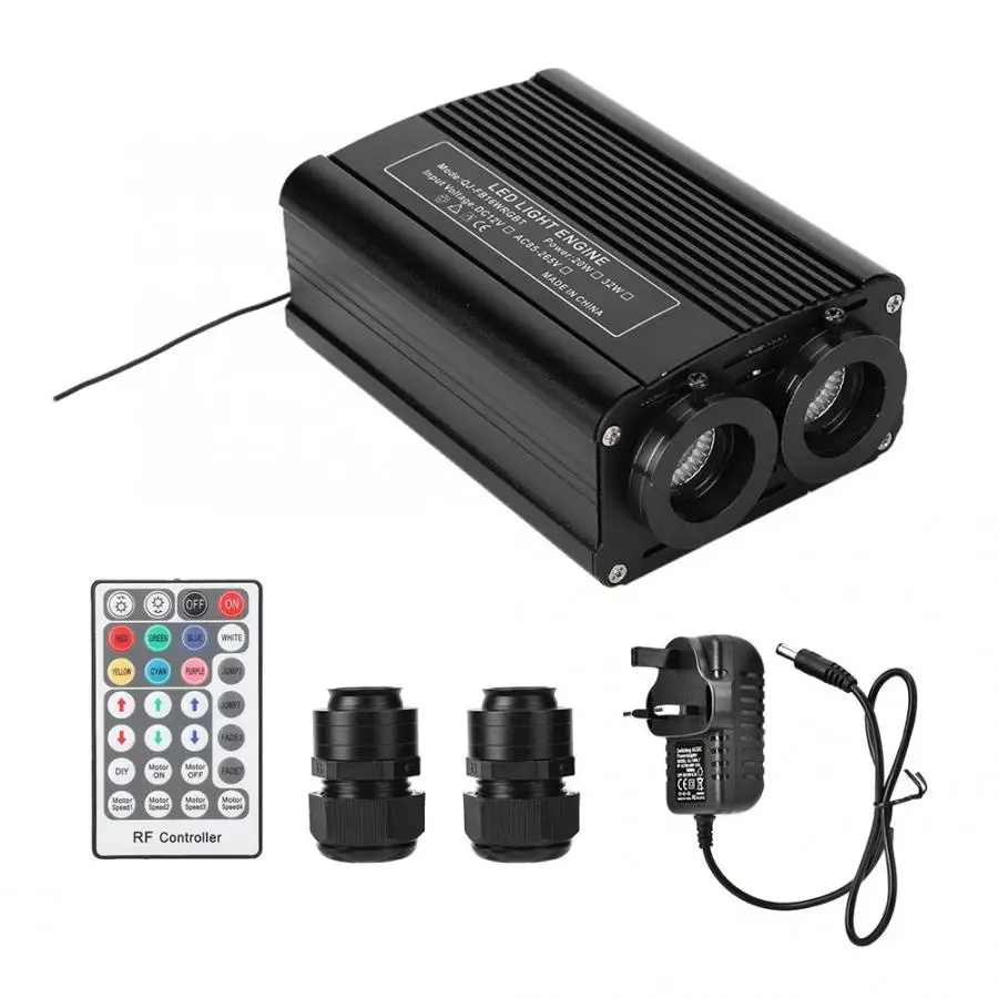 Светильник двигатель 32 Вт RGB Мерцающий СВЕТОДИОДНЫЙ волоконно светодиодный