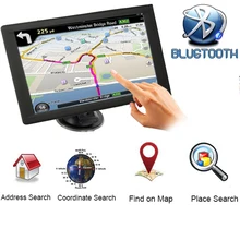 Автомобильный gps-навигатор автомобильные аксессуары 9 дюймов конденсатор HD FM Bluetooth 256BM спутниковый голосовой автомобильный навигатор Navitelk грузовик gps Naviga