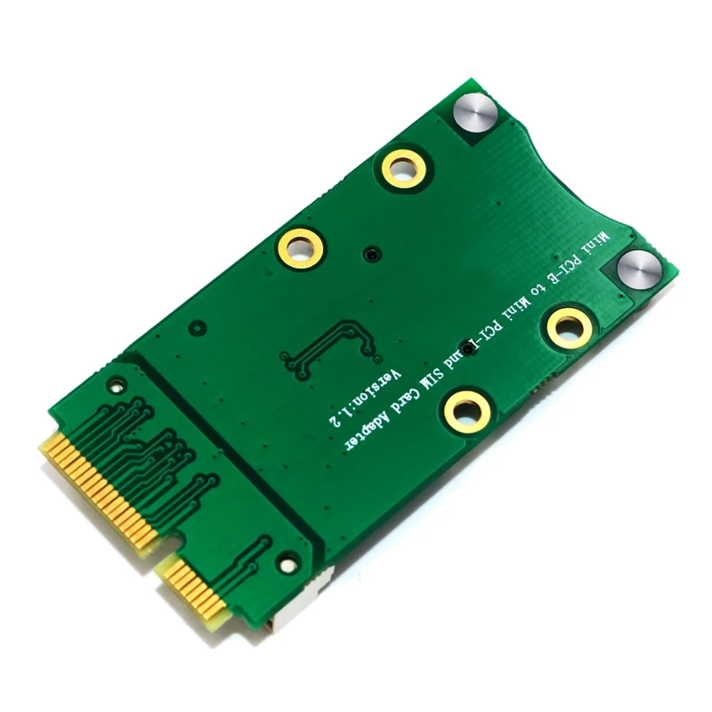 Мини PCI Express адаптер для 3g 4G модуль с разъемом USIM мини PCI E к Мини PCI-E Riser Card Поддержка 3g/4G WWAN LTE gps карты