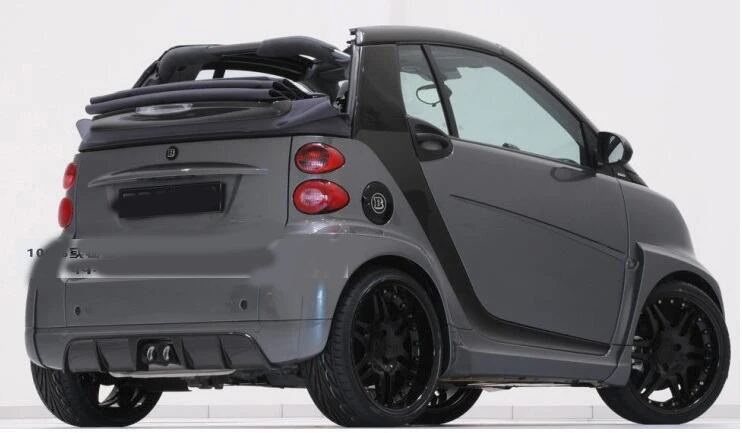 Для Benz Smart fortwo Body kit спойлер 2013- для Smart ABS задний спойлер передний бампер диффузор защитные бамперы