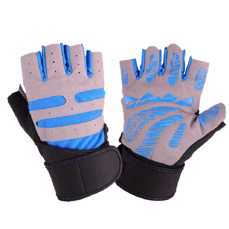 Gym Gloves Half Finger Fitness Weight Lifting Gloves Body Building Training Sports Exercise Sport Workout Glove for Men Women