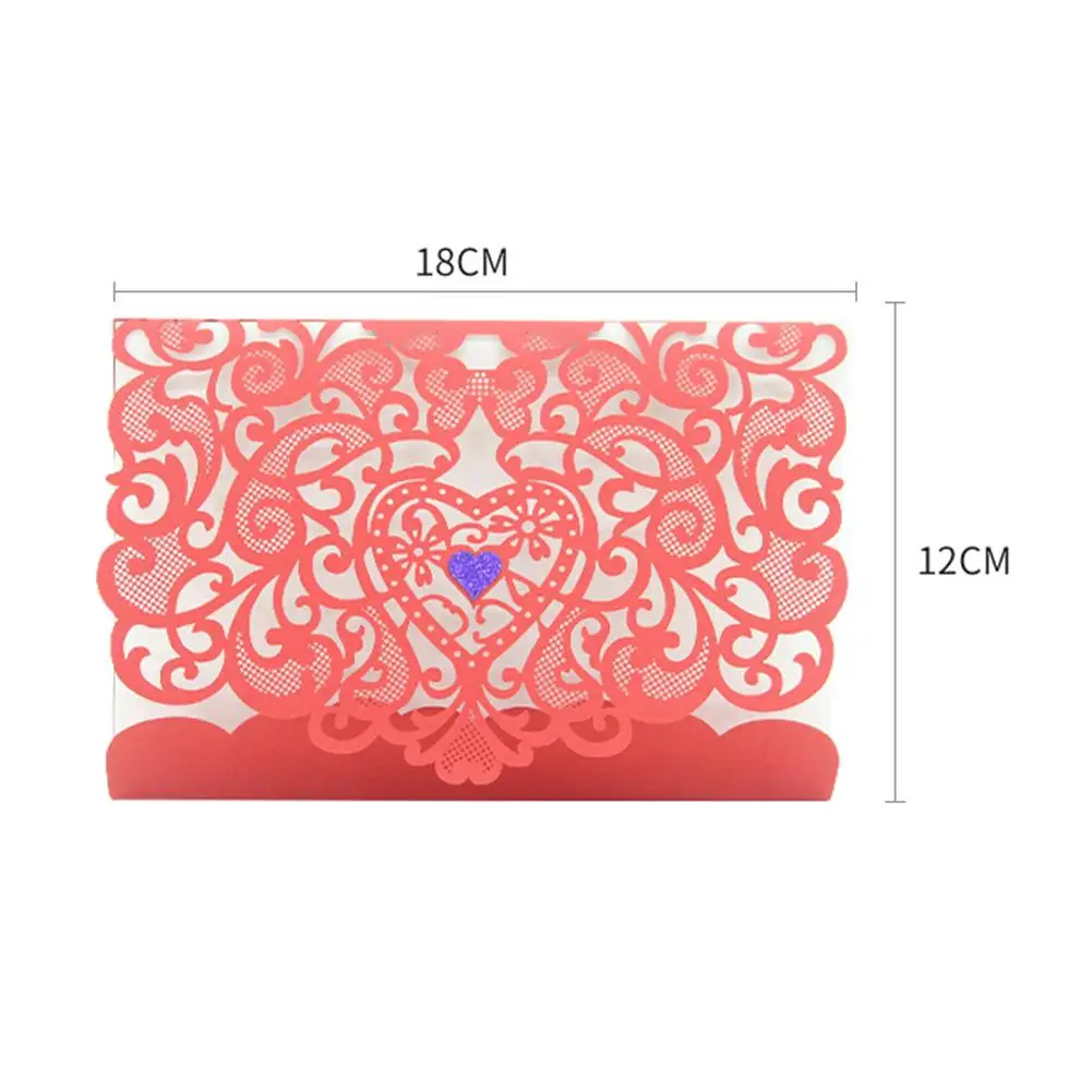  Greeting Card 10pcs Cutout European Invitation Card Business Invitation Wedding Invitation Card - 4.00004E+12