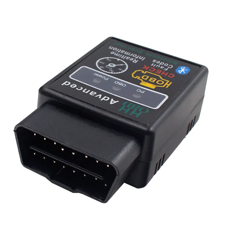Автоматический диагностический инструмент HH OBD ELM 327 Bluetooth V1.5 HH OBD ELM 327 Bluetooth 1,5 автомобильный диагностический сканер OBD2 OBDII ELM327 адаптер BT