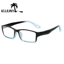 KUJUNY, женские очки для чтения, пластиковая оправа, прозрачные линзы, очки, мужские очки для пресбиопии с+ 100 Gafas De Lectura Hombre