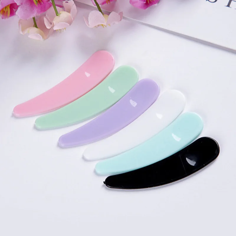 

50pcs Facial Cream Mask Tip Spatulas Makeup Frosted Cosmetic Skin Care Facial Cream Scoops Tools For Mixing Sampling Packing