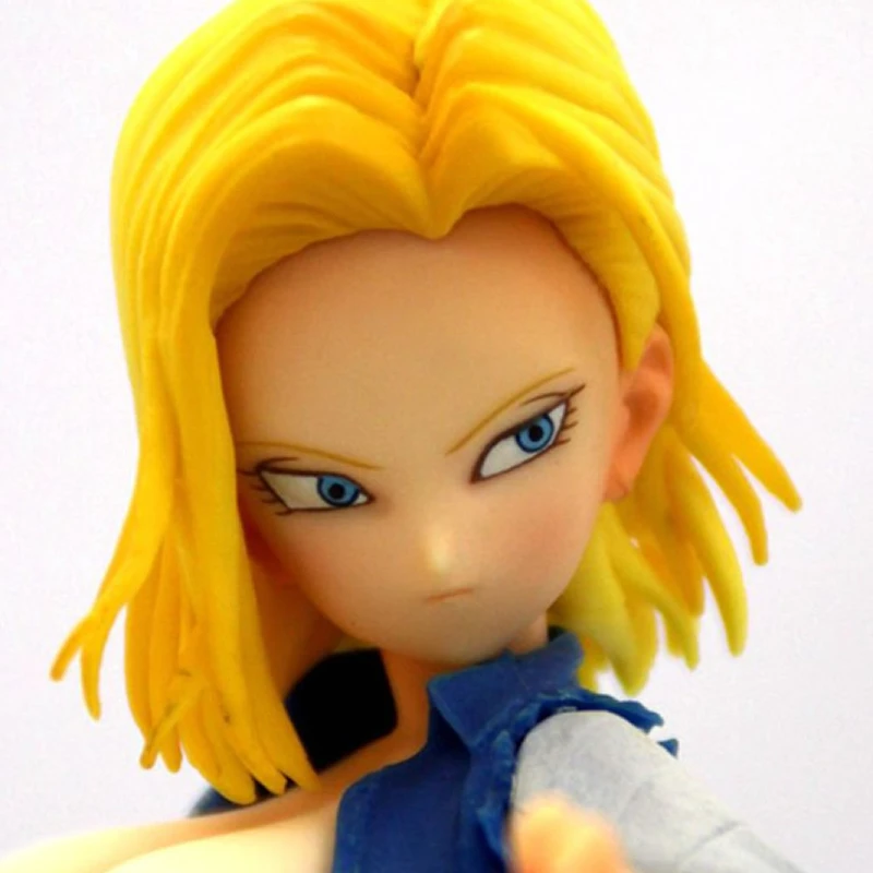 Dbz Figurine Originale En Résine 18cm, Android 18, Gk Makaizou