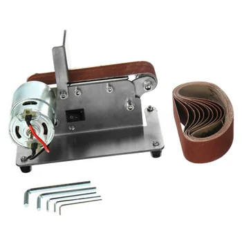 

Electric Sander Metal Grinder Machine 24V Polishing Sanding Wrenches Belt Tools