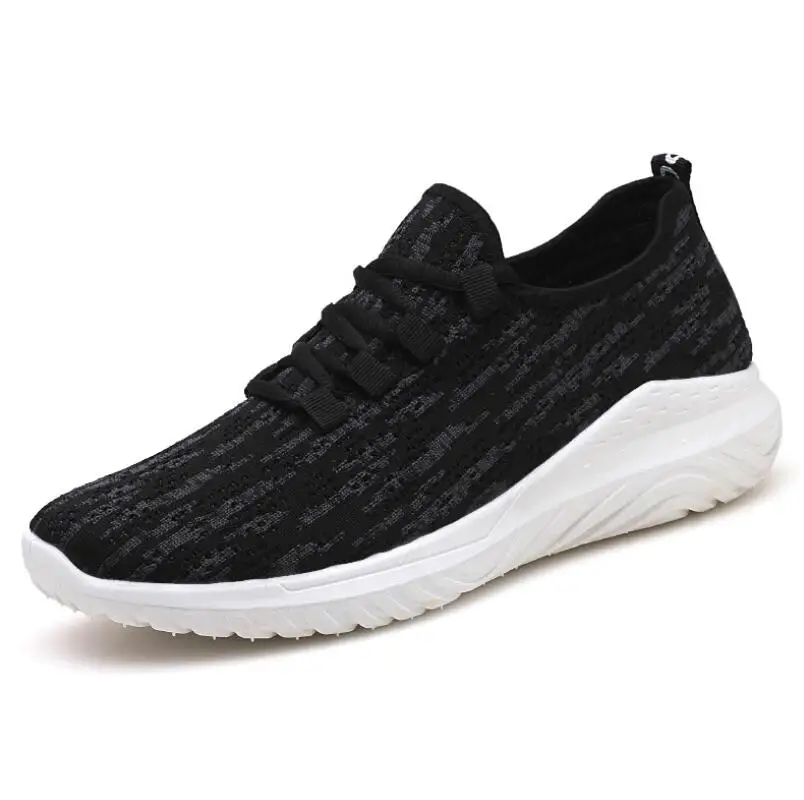 

Designer new men's shoes mesh solid color breathable lightweight casual wear-resistant anti-slip design men's shoes