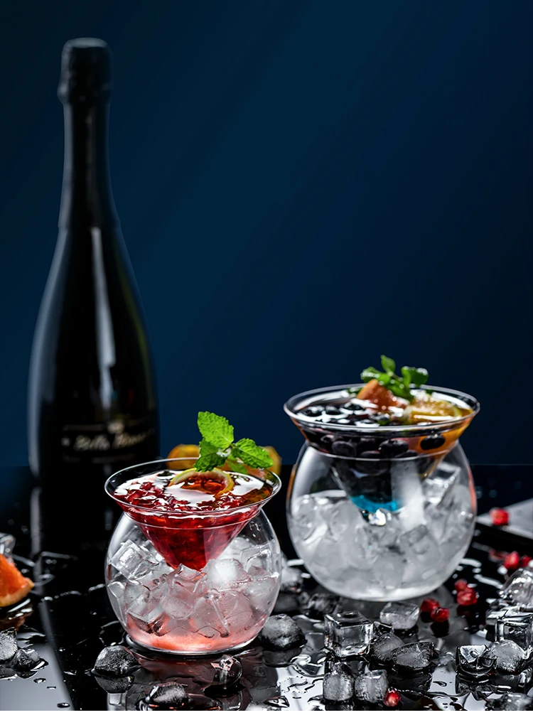 Американский инновационный сплит-Тип Diy молекулярная Gastronomy Коктейльная чашка конус круглый шар стекло es набор Мартини стекло смузи контейнер