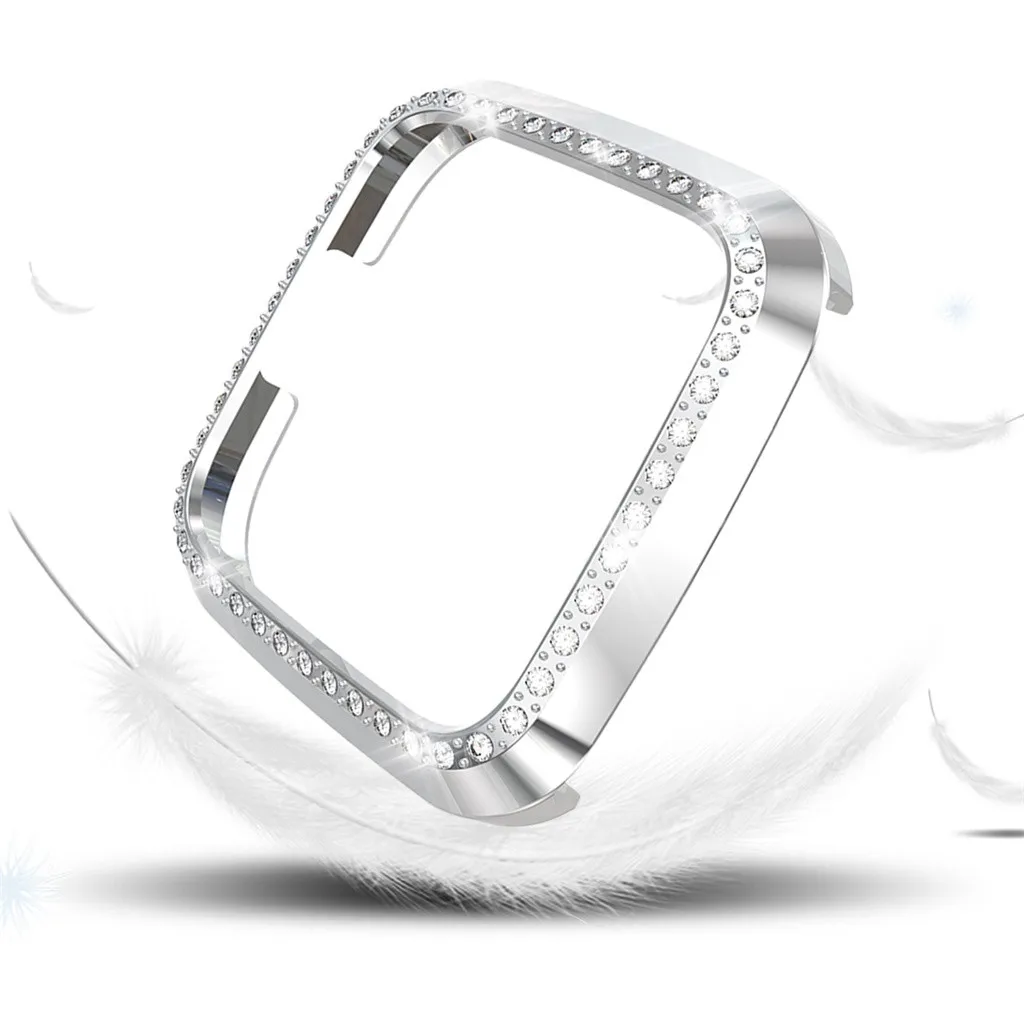 Чехол для экрана для Fitbit versa/Lite Smart watch Прозрачный Высокочувствительный ультра-тонкий роскошный Кристальный протектор экрана