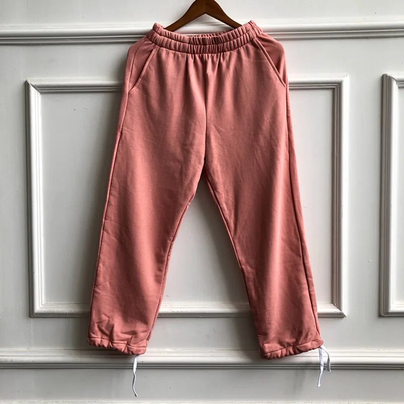 

2019 New Mens Pants Kanye West retro trousers high quality men women hip hop CPFM Sunday rap Kanye cotton sweatpants