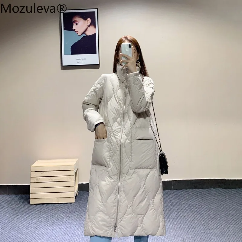Mozuleva 2020 Autumn Winter  Long Thick  White