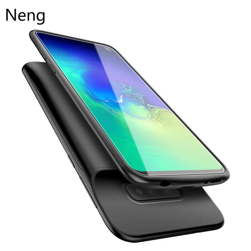 Neng 5000mAh Чехол для зарядного устройства для samsung S10Plus, чехол для задней крышки для samsung S10 S10E, подходит для 5G версии