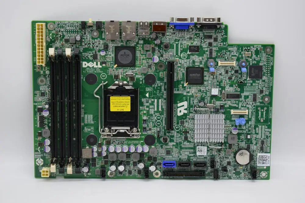 Для Dell PowerEdge R210 05KX61 5KX61 LGA1156 DDR3 оригинальная подержанная материнская плата