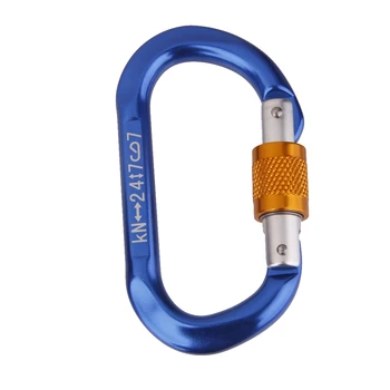 

30KN Rock Climbing Kit Safety Equipment Double Trolley Pulley+24KN Carabiner